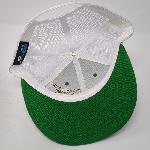Gonneville Snapback Mesh Back Trucker Hat Green One Size Champro - Picture 7 of 9